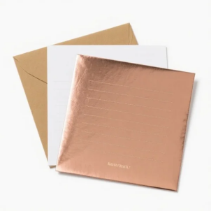 Metallic Foil Note Cards